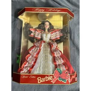 VTG Barbie Doll Happy Holidays 1997 Special Edition‎ Christmas Holiday Decor